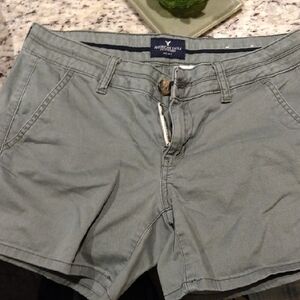 Abercrombie & Fitch Gray Cargo Shorts